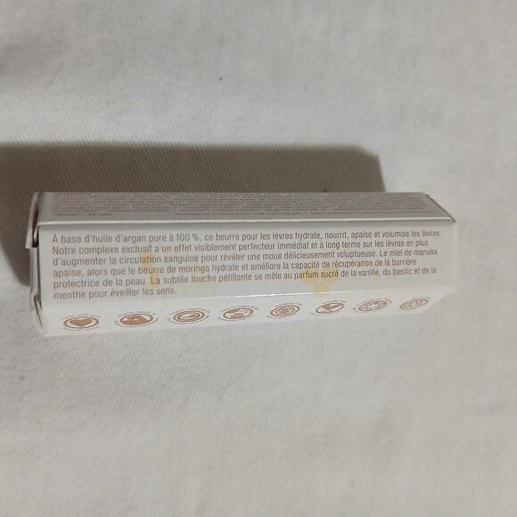 NIB Josie Maran WORK IT VANILLA Argan Lip Sting Plumping Butter Manuka honey - Picture 5 of 11